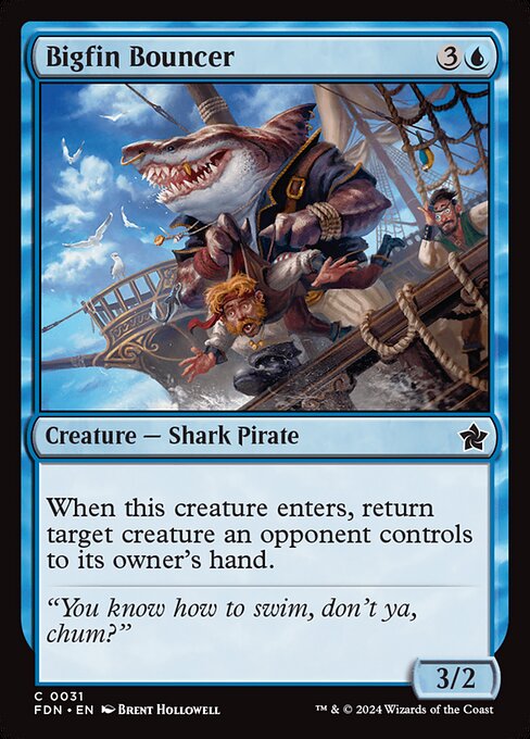 Bigfin Bouncer (FDN 31)