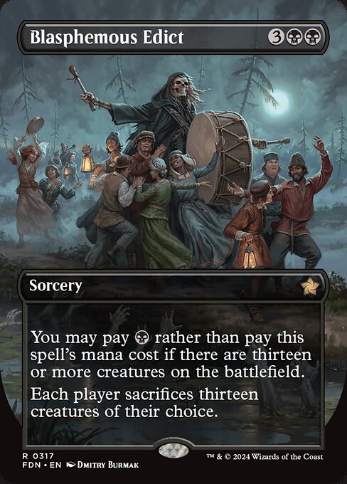 Blasphemous Edict (FDN 317)