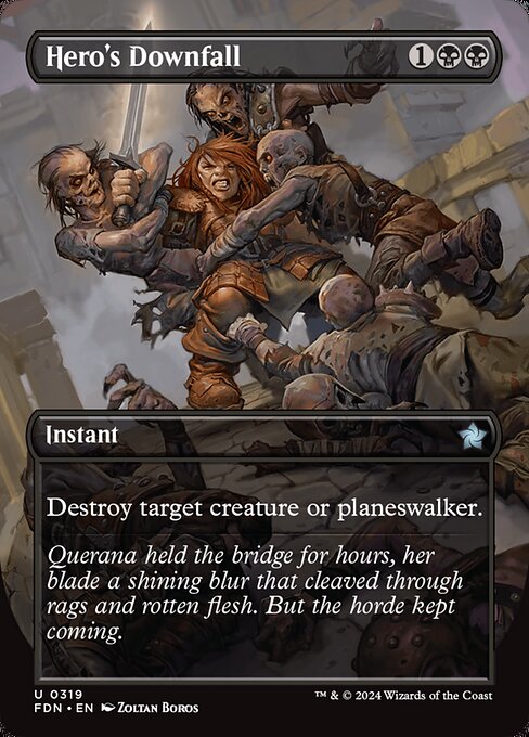 Hero's Downfall (FDN 319)