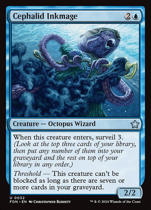 Cephalid Inkmage (FDN 32)