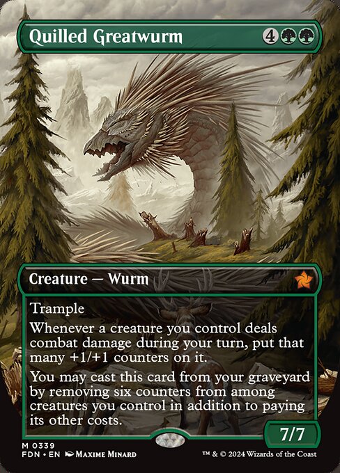 Quilled Greatwurm (FDN 339)