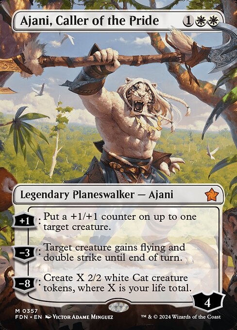 Ajani, Caller of the Pride (FDN 357)