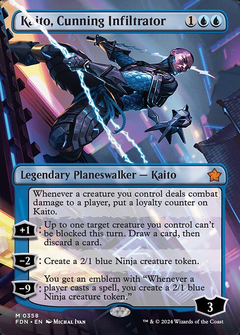 Kaito, Cunning Infiltrator (FDN 358)