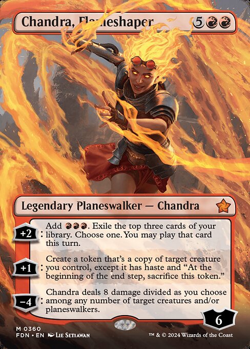 Chandra, Flameshaper (FDN 360)