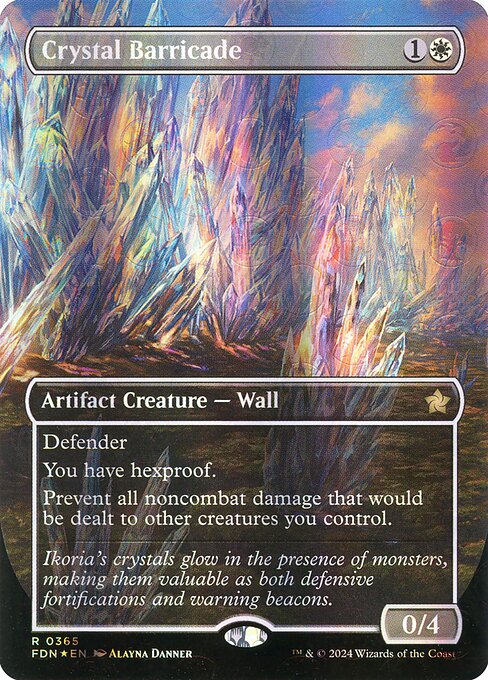 Crystal Barricade (FDN 365)