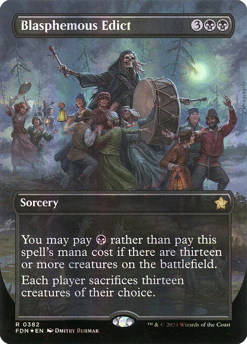 Blasphemous Edict (FDN 382)