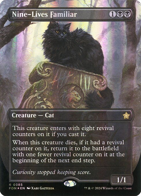 Nine-Lives Familiar (FDN 385)
