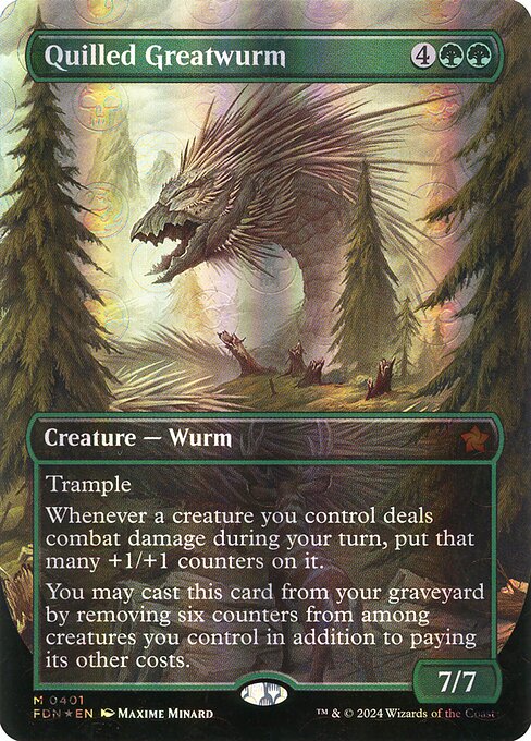 Quilled Greatwurm (FDN 401)