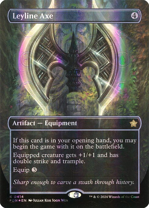 Leyline Axe (FDN 414)