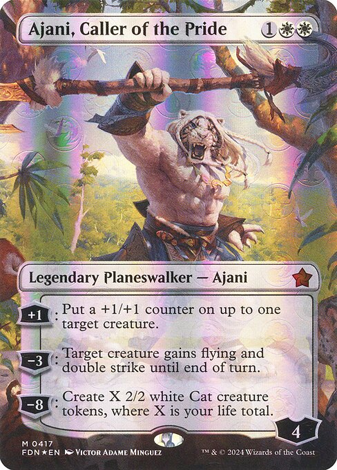 Ajani, Caller of the Pride (FDN 417)