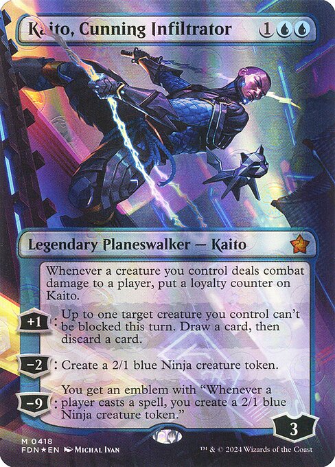 Kaito, Cunning Infiltrator (FDN 418)