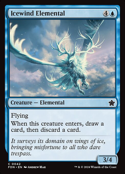 Icewind Elemental (FDN 42)