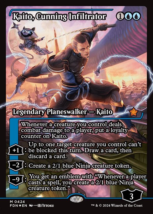 Kaito, Cunning Infiltrator (FDN 424)