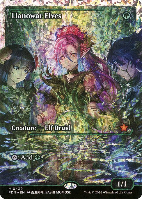 Llanowar Elves (FDN 439)