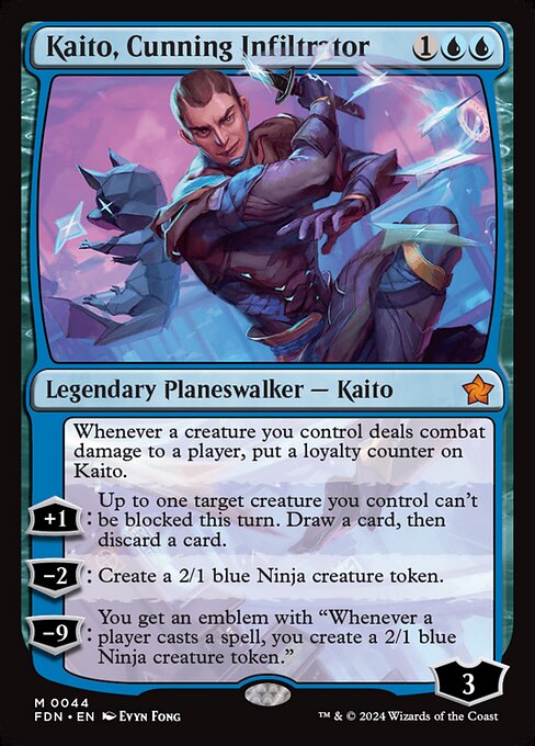 Kaito, Cunning Infiltrator (FDN 44)