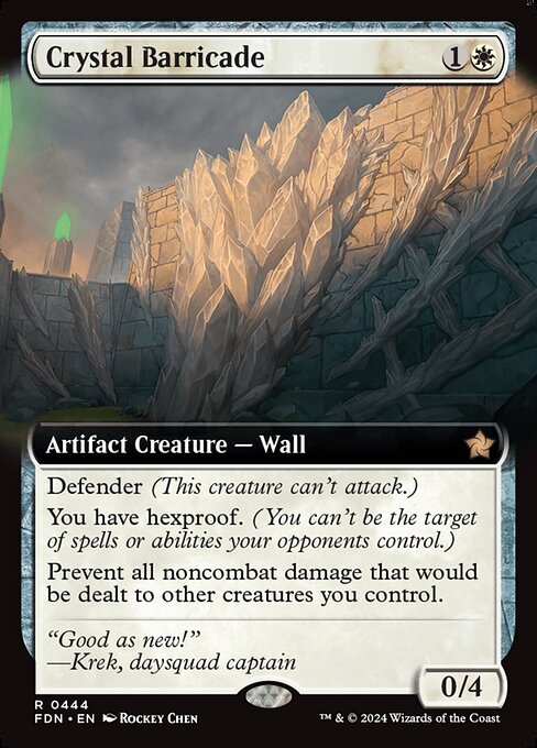 Crystal Barricade (FDN 444)