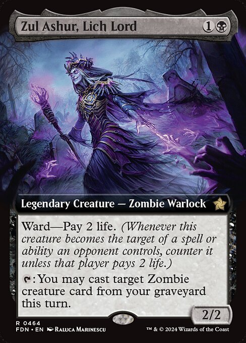 Zul Ashur, Lich Lord (FDN 464)