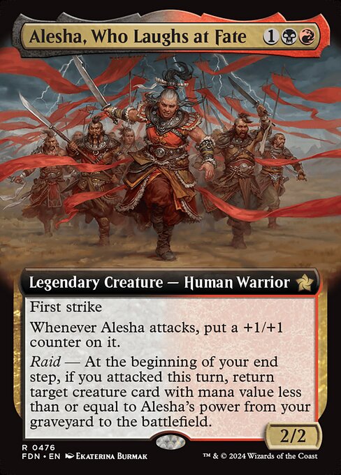 Alesha, Who Laughs at Fate (FDN 476)