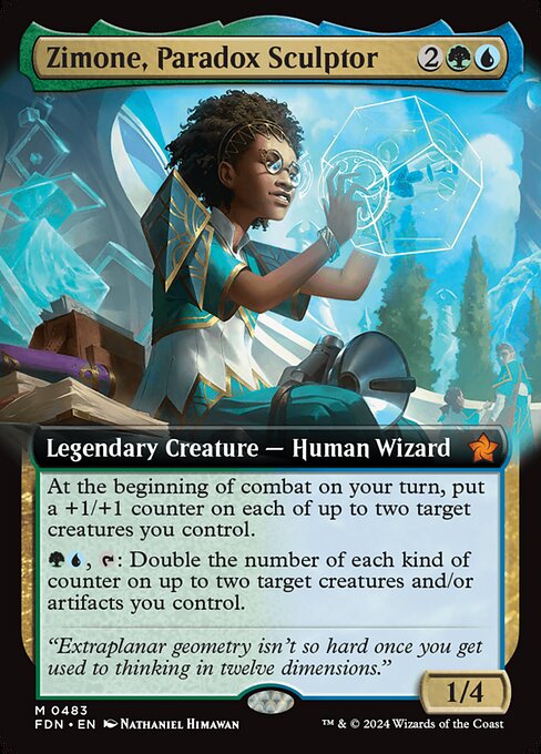 Zimone, Paradox Sculptor (FDN 483)