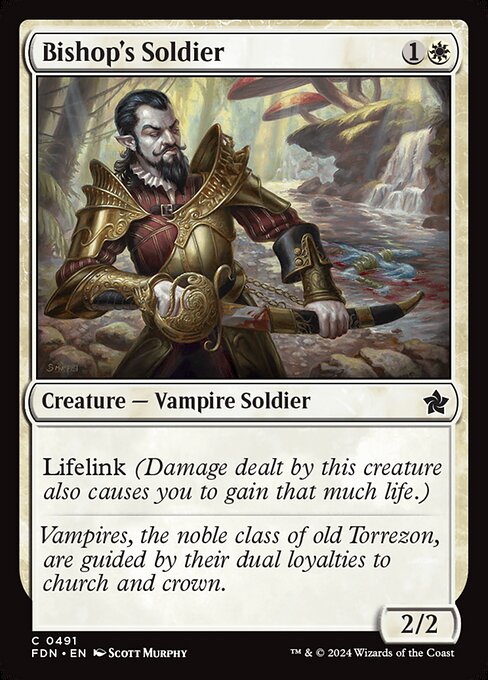 Bishop's Soldier (FDN 491)