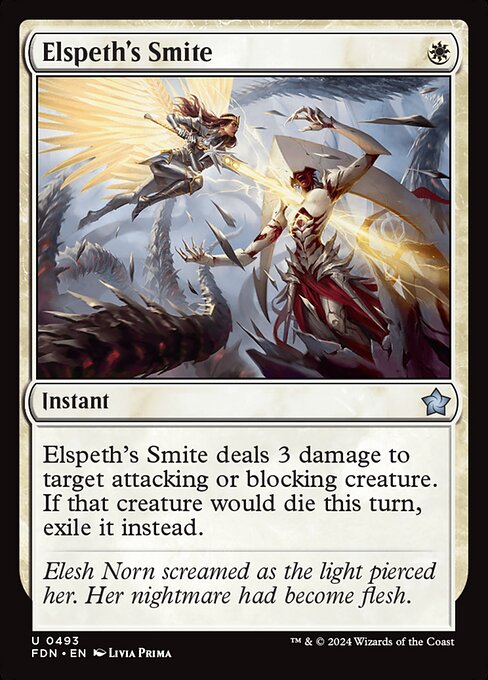 Elspeth's Smite (FDN 493)