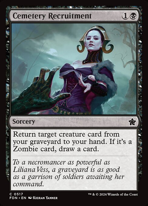 Cemetery Recruitment (FDN 517)