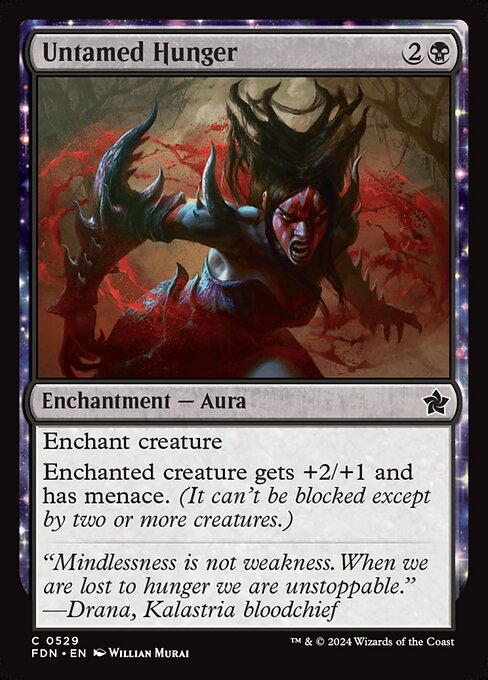 Untamed Hunger (FDN 529)
