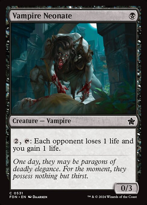Vampire Neonate (FDN 531)