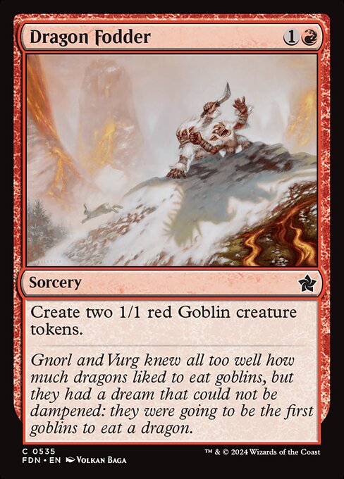 Dragon Fodder (FDN 535)