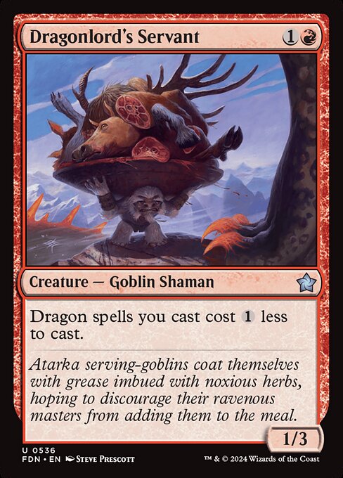 Dragonlord's Servant (FDN 536)