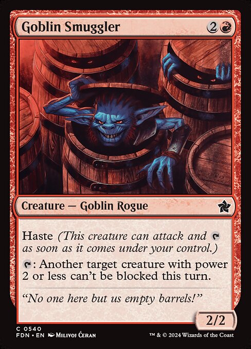 Goblin Smuggler (FDN 540)