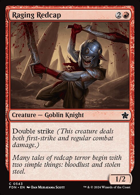 Raging Redcap (FDN 543)