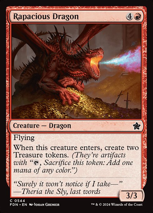 Rapacious Dragon (FDN 544)