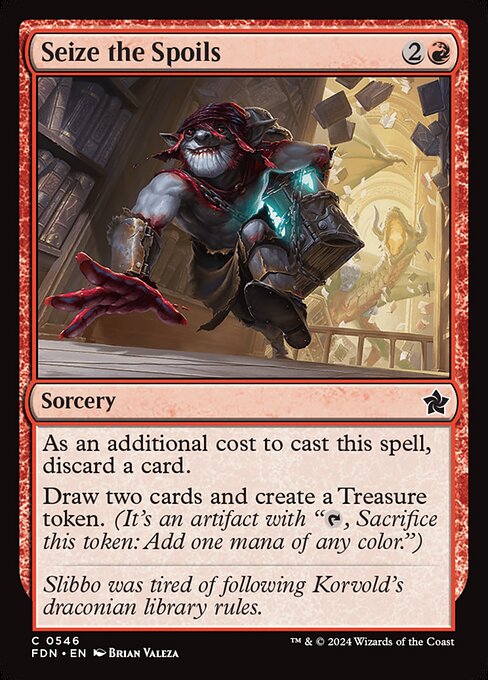 Seize the Spoils (FDN 546)