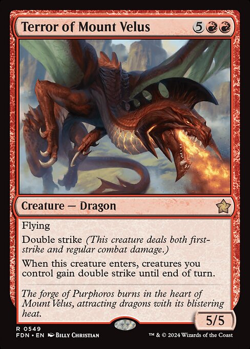 Terror of Mount Velus (FDN 549)