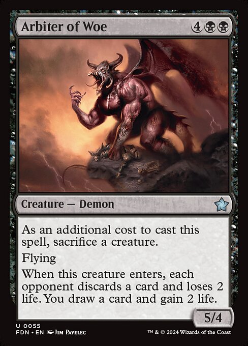 Arbiter of Woe (FDN 55)