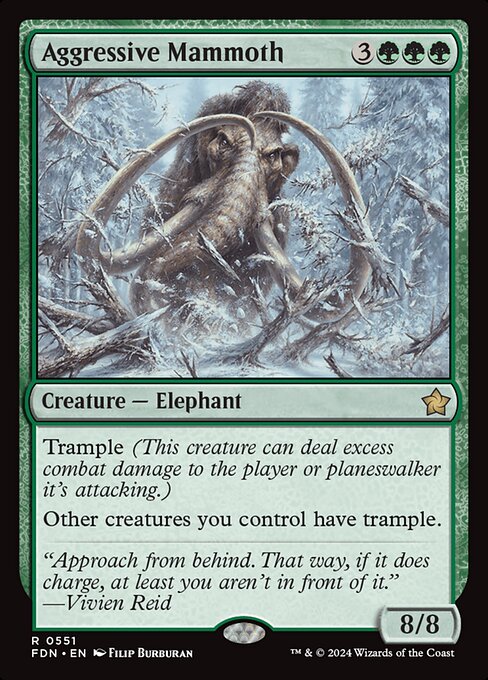 Aggressive Mammoth (FDN 551)
