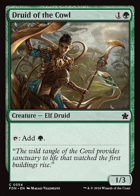 Druid of the Cowl (FDN 554)