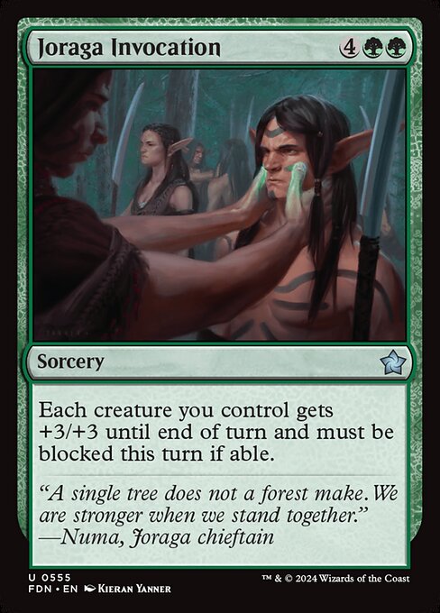 Joraga Invocation (FDN 555)