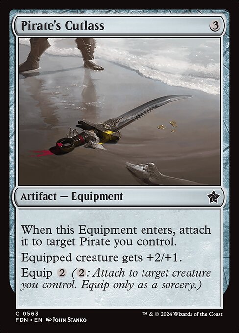 Pirate's Cutlass (FDN 563)