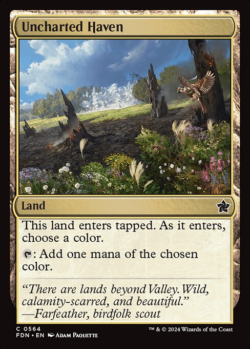 Uncharted Haven (FDN 564)