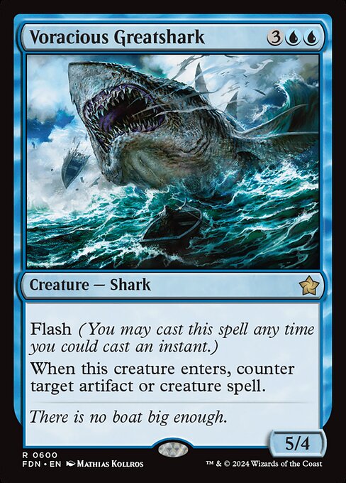Voracious Greatshark (FDN 600)