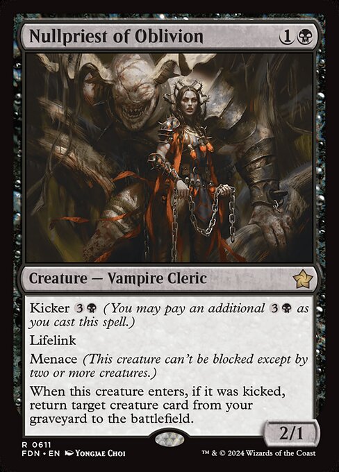 Nullpriest of Oblivion (FDN 611)