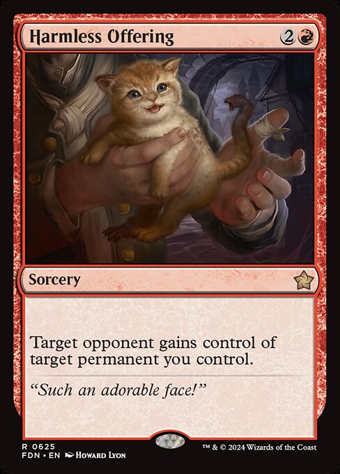 Harmless Offering (FDN 625)