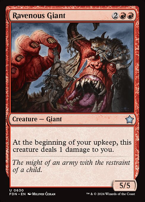 Ravenous Giant (FDN 630)