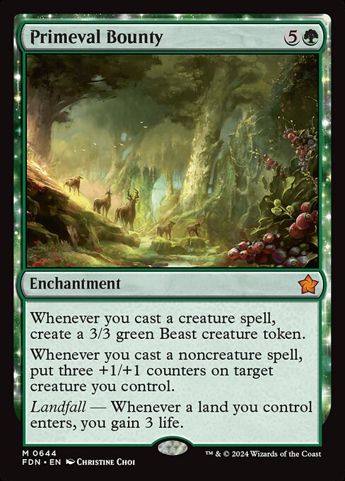 Primeval Bounty (FDN 644)