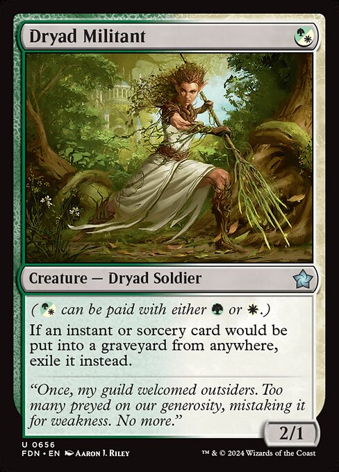 Dryad Militant (FDN 656)