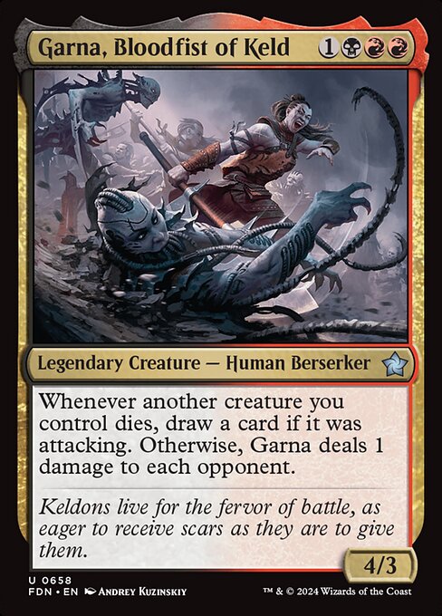 Garna, Bloodfist of Keld (FDN 658)