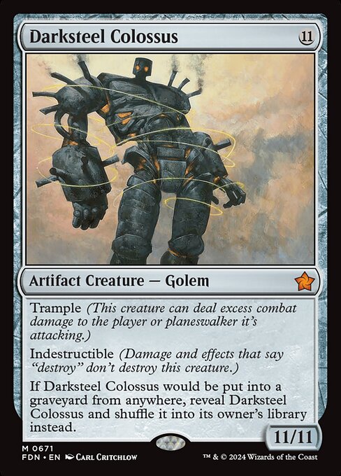 Darksteel Colossus (FDN 671)