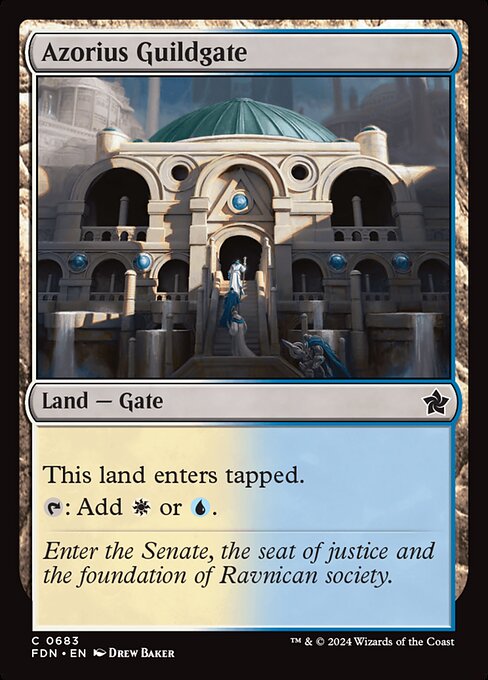Azorius Guildgate (FDN 683)